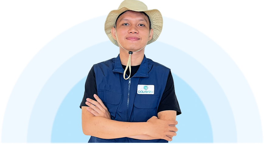 shrimp farmer image