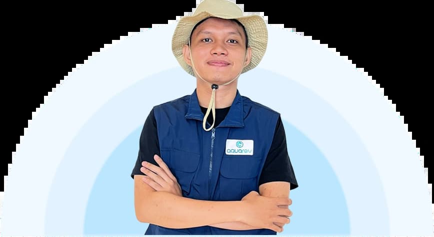 shrimp farmer image